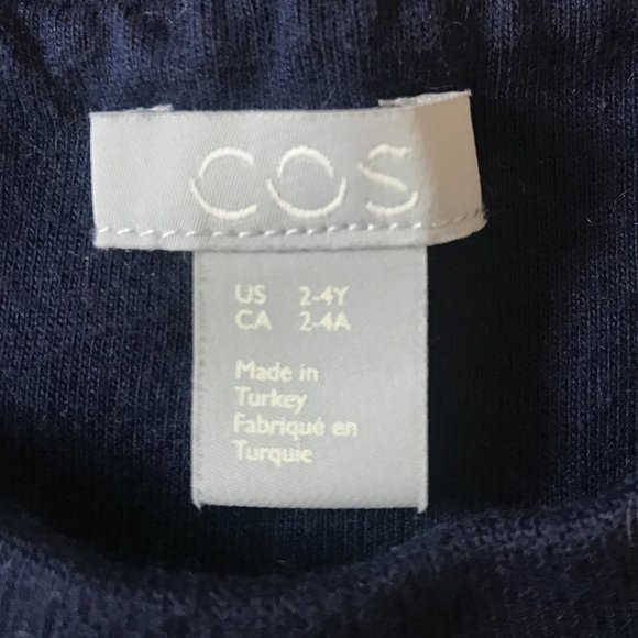 Sparkly blue COS top - Picture 2 of 4